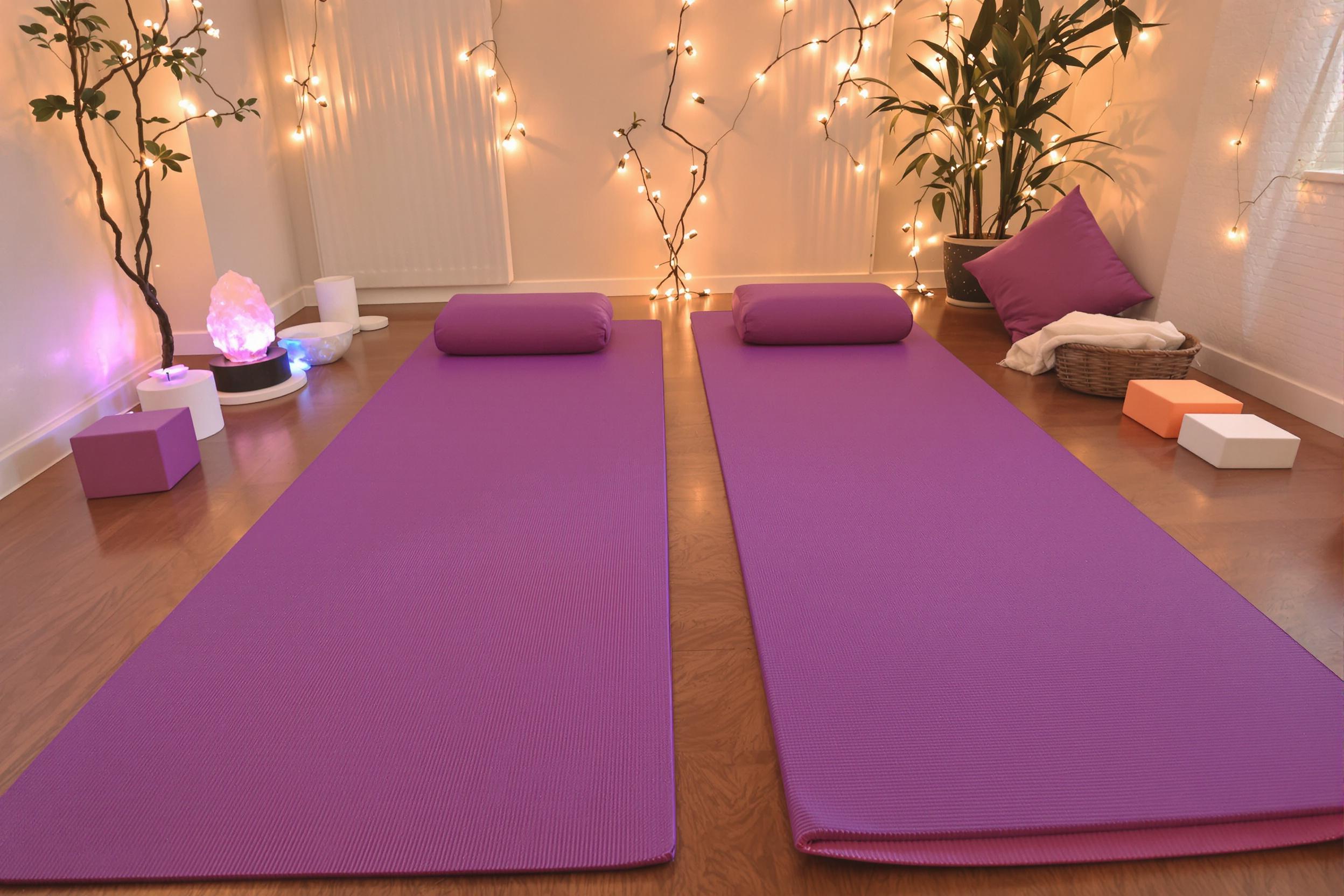 Espace dédié au yoga du couple