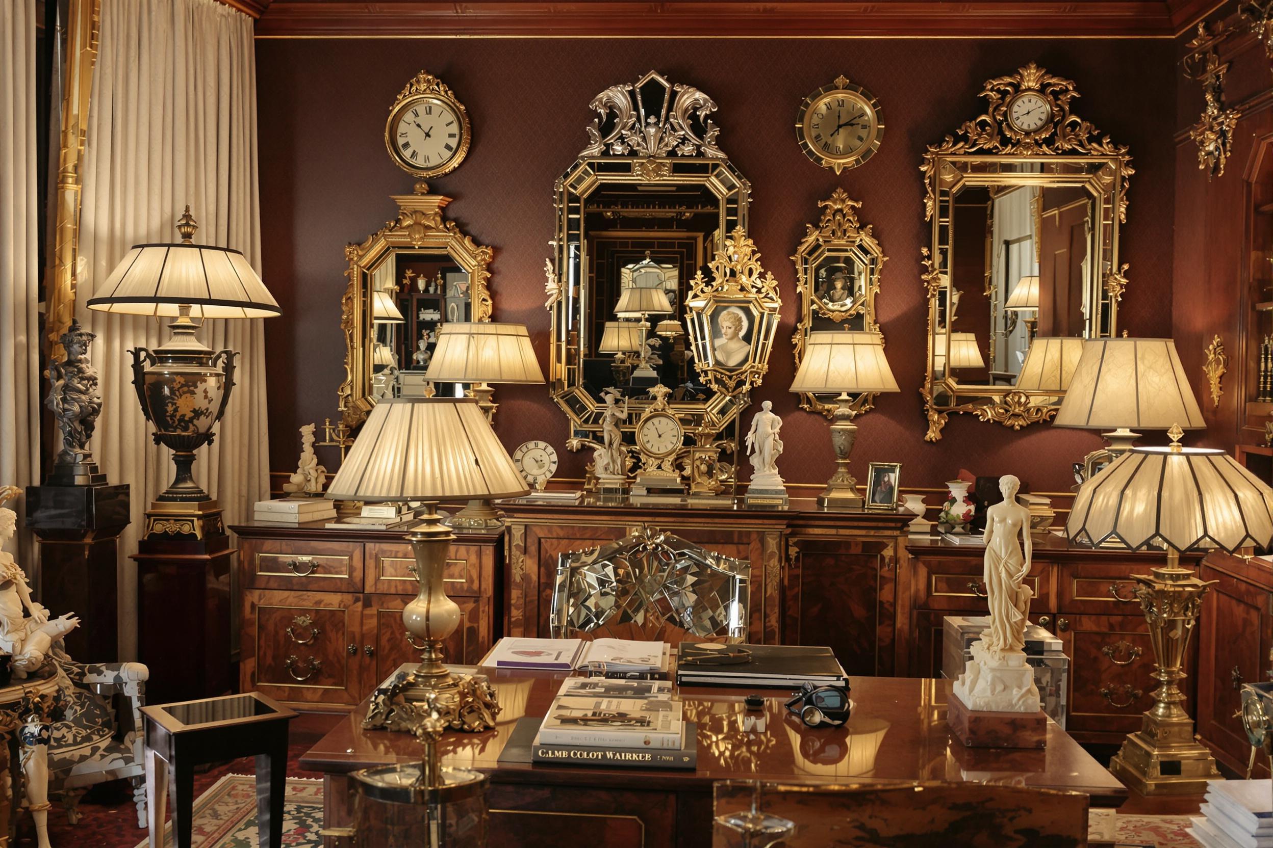 Objets vintage décoratifs